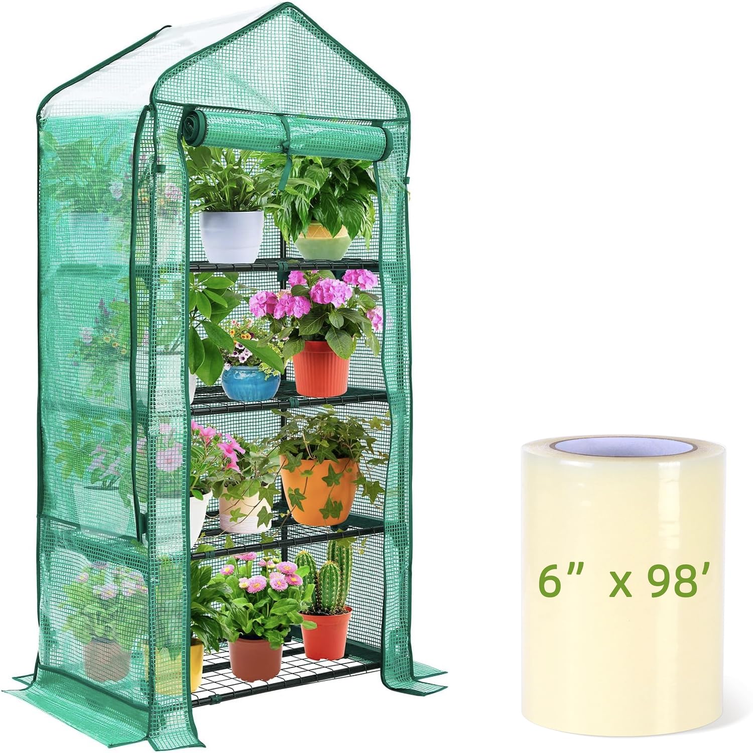 Amazon.com : Ohuhu Upgraded Mini Greenhouse with 6
